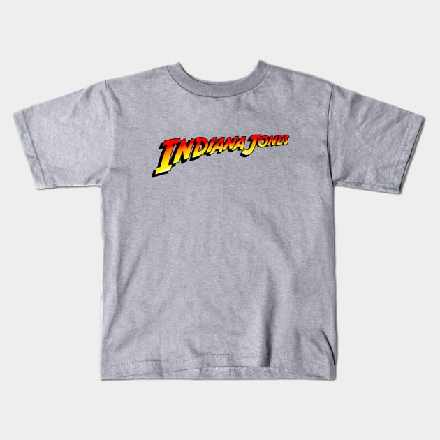 Indiana Jones Kids T-Shirt by Buff Geeks Art